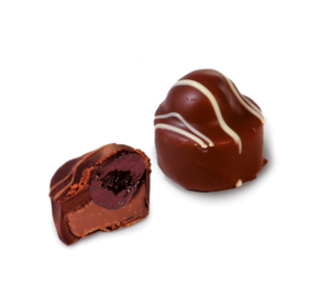 Zartbitter Chiemgauer Kirsch Amarena Praline