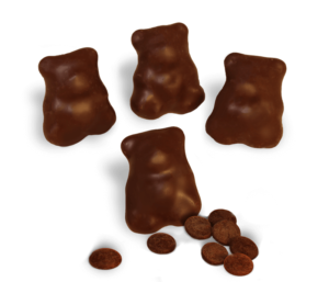 Fruchtbären in Zartbitter Schokolade