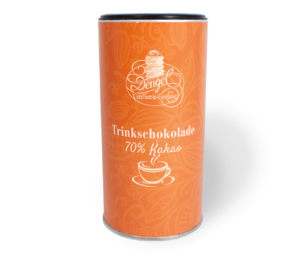 Trinkschokoladenpulver aus 70% Kakao
