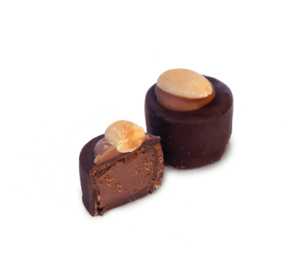 Zartbitter Amaretto Trueffel Pralinen