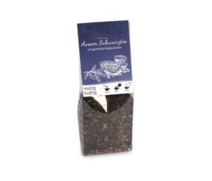 Assam Schwarztee mit gerösteten Kakaoschalen