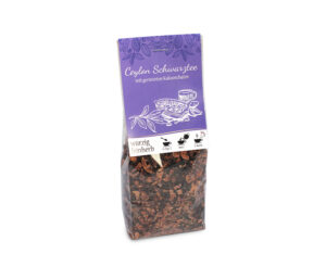 Ceylon Schwarztee mit gerösteten Kakaoschalen