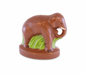 Elefant Berta aus Vollmilchschokolade 38%