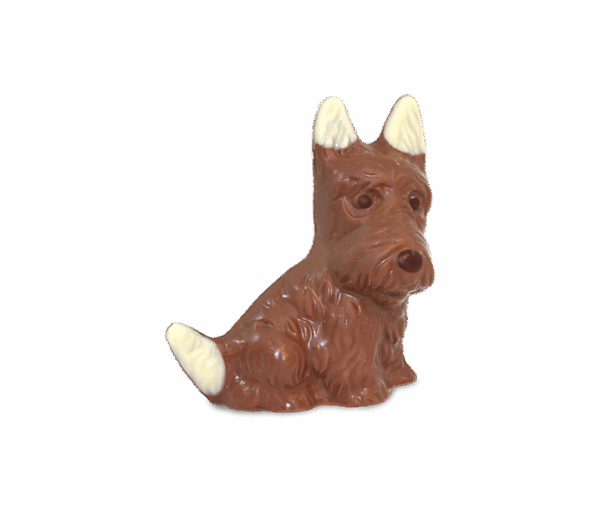 Hund Benny aus Vollmilchschokolade 38%