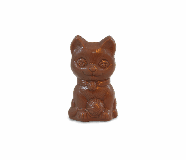 Katze mini aus Vollmilchschokolade 38%