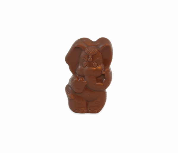 Elefant mini aus Vollmilchschokolade 38%