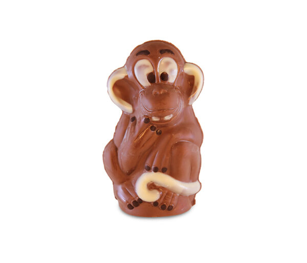Äffchen aus Vollmilchschokolade 38%
