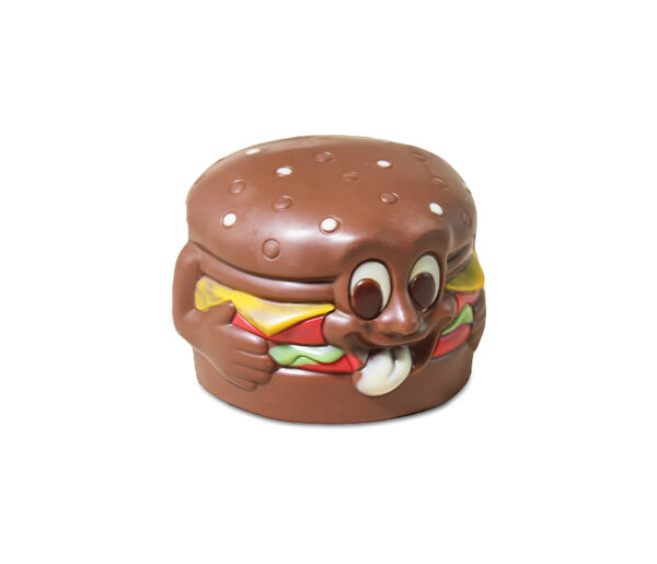 Hamburger aus Vollmilchschokolade 38%