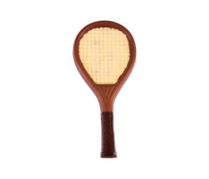 Tennisschläger aus Vollmilchschokolade 38%