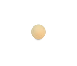 Tennisball aus weißer Schokolade 32%