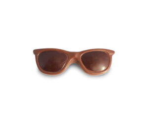 Brille aus Vollmilchschokolade 38%