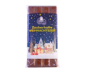 90g-Tafel Vollmilchschokolade mit Weihnachtsgewürzen