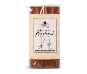 90g-Tafel Vollmilchschokolade mit Knallbrause