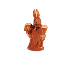 Hase mit Lamm aus Vollmilchschokolade, 38% Kakao