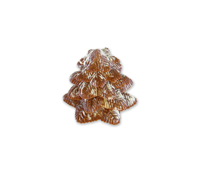 Tannenbaum aus Vollmilchschokolade, 38% Kakao